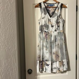 Simply Vera Winter White Floral Dress